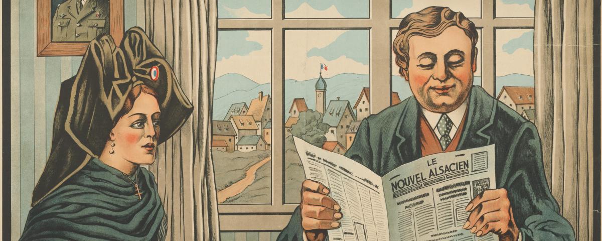 PARCOURS PATRIMOINE : Consulter la presse locale et les collections alsatiques