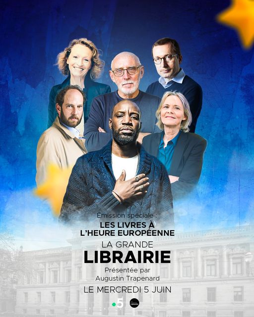 La Grande Librairie d'Augustin Trapenard &agrave; la Bnu !