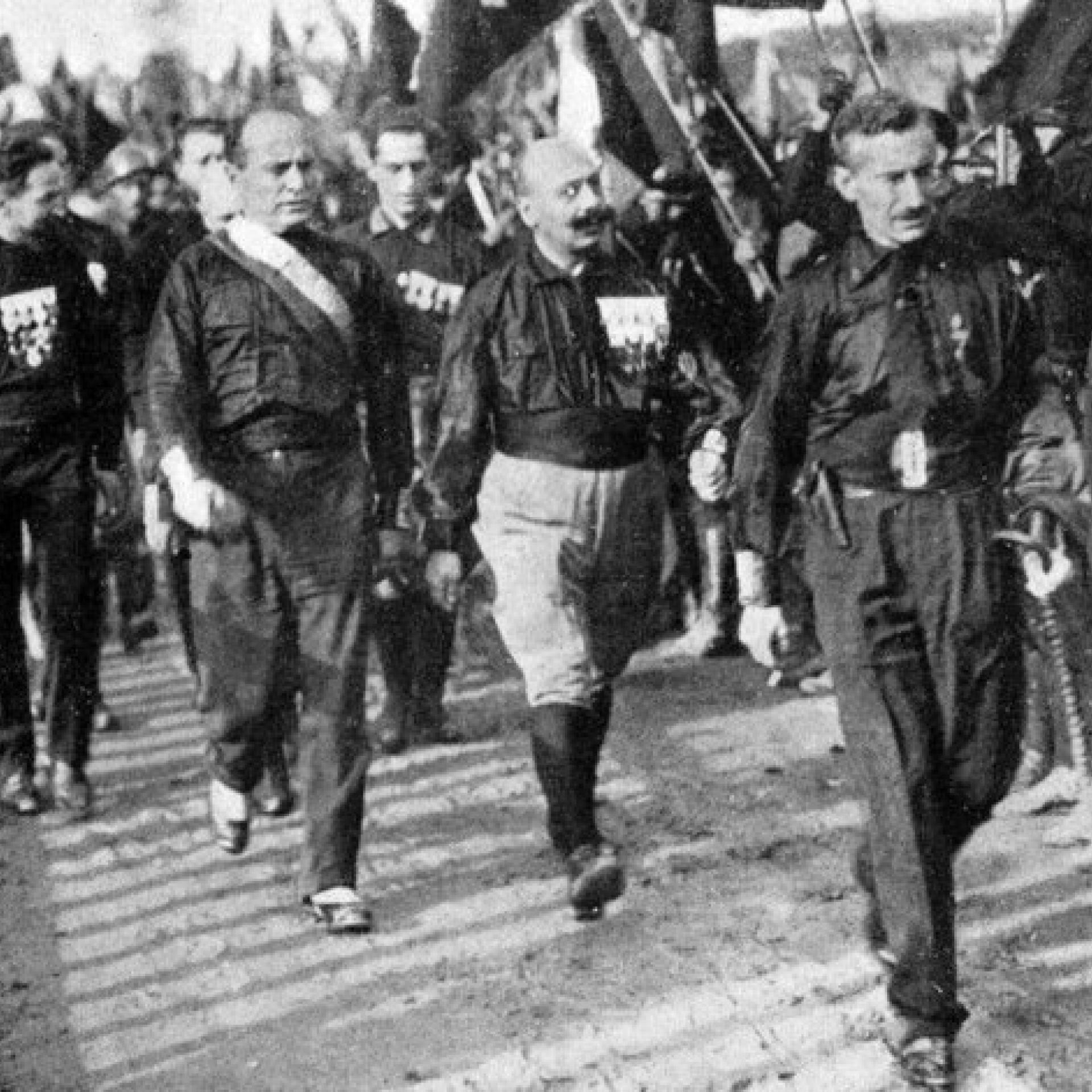La marche sur Rome : la prise de pouvoir de Mussolini