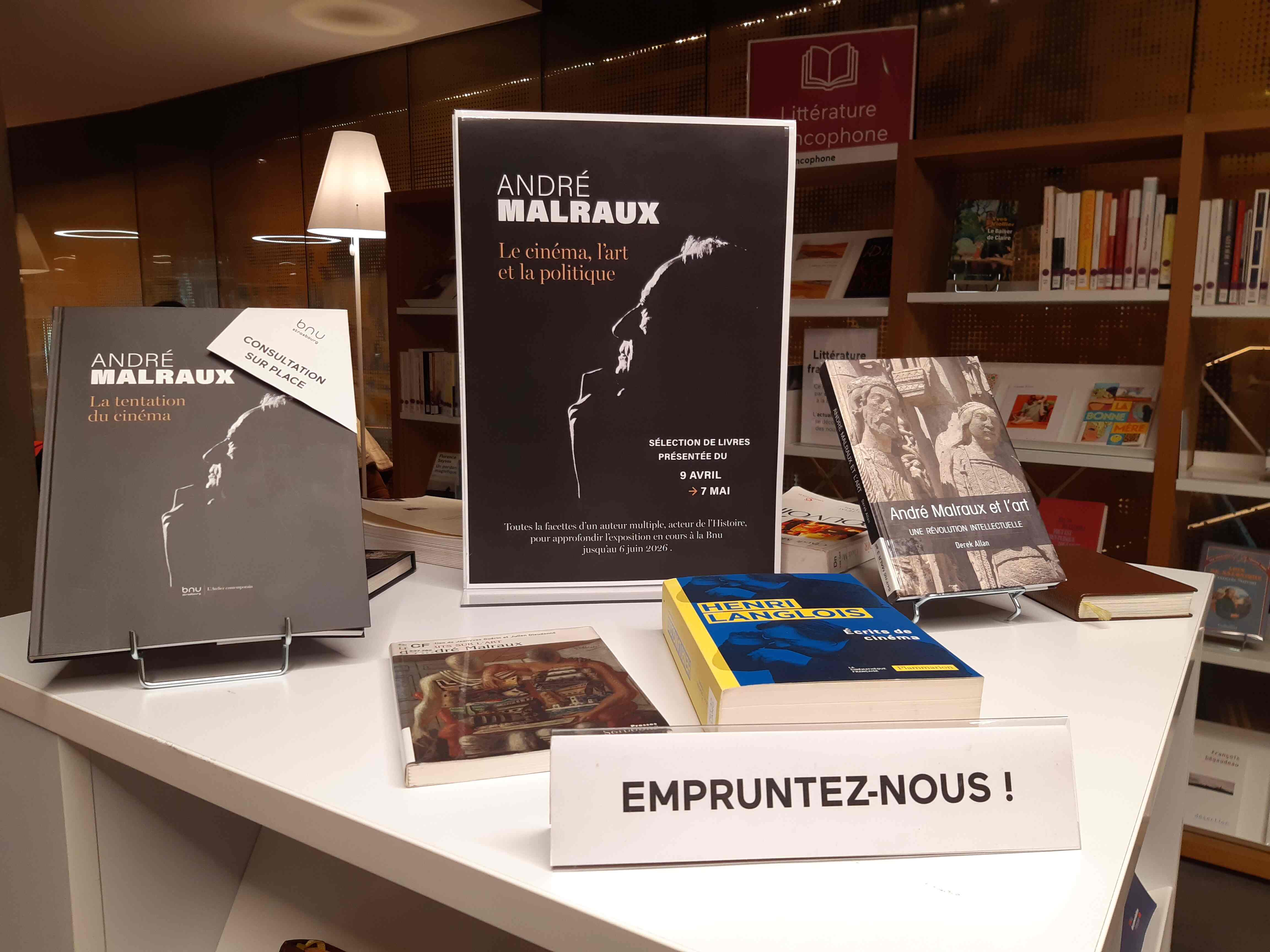 Andr&eacute; Malraux : le cin&eacute;ma, l'art et la politique